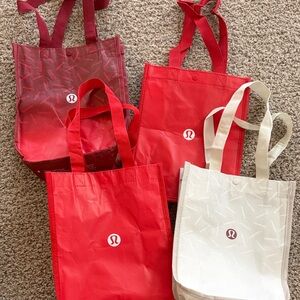Lululemon Reusable Tote Bags Set